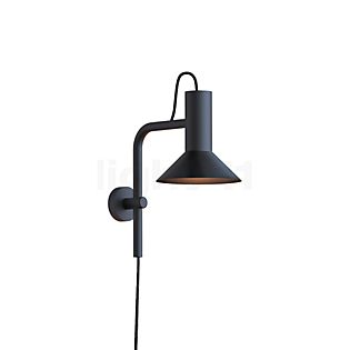 Wever & Ducré Roomor 3.1 Væglampe sort/sort - med stik