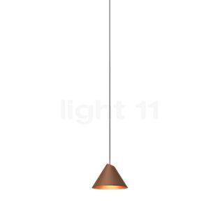 Wever & Ducré Shiek 1.0 LED abat-jour cuivre/cache-piton blanc