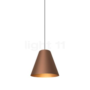 Wever & Ducré Shiek 4.0 LED abat-jour cuivre/cache-piton blanc