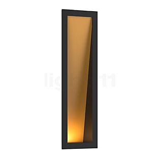 Wever & Ducré Themis 2.7 Vægindbygningslampe LED sort/guld