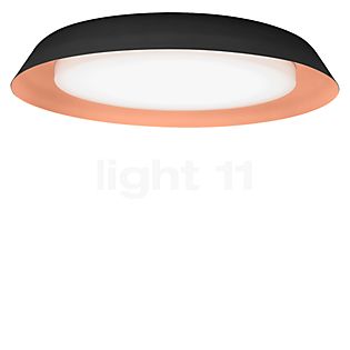 Wever & Ducré Towna 3.0, lámpara de techo LED negro/cobre