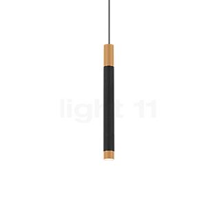 Wever & Ducré Trace 1.1, lámpara de suspensión LED negro/champán - 3.000 k