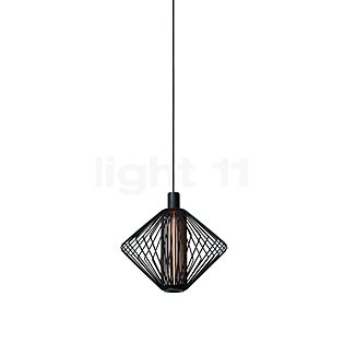 Wever & Ducré Wiro 1.0 Diamond, lámpara de suspensión negro