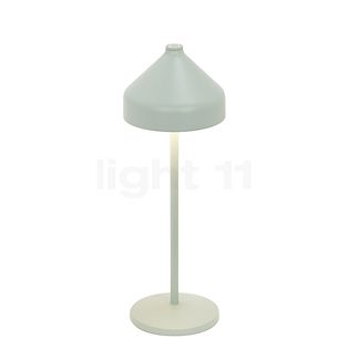 Zafferano Amelie Batterie lampe de table LED vert