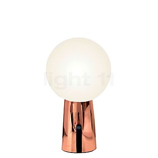 Zafferano Olimpia, lámpara recargable LED cobre