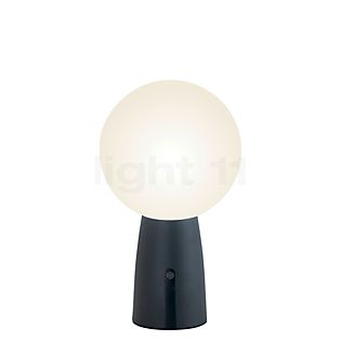 Zafferano Olimpia, lámpara recargable LED gris oscuro