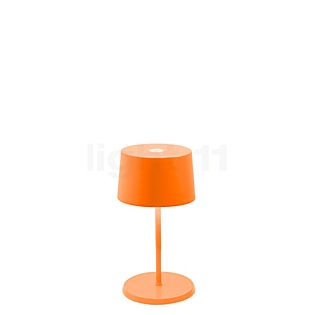 Zafferano Olivia Akkuleuchte LED orange - 22 cm , Auslaufartikel