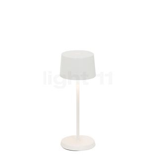 Zafferano Olivia Lampada ricaricabile LED bianco - 20 cm