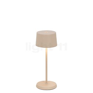 Zafferano Olivia Lampada ricaricabile LED sabbia - 20 cm