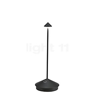 Zafferano Pina Lampe rechargeable LED noir