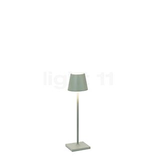 Zafferano Poldina Akkuleuchte LED blassgrün - 27,5 cm