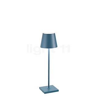 Zafferano Poldina Akkuleuchte LED blau - 38 cm