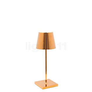 Zafferano Poldina Akkuleuchte LED gold glänzend - 30 cm