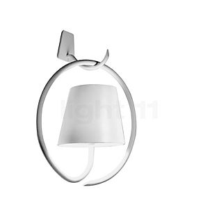 Zafferano Poldina Lampada da parete LED anello bianco