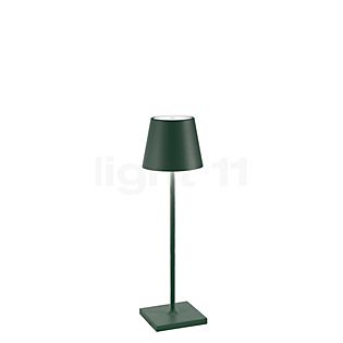 Zafferano Poldina Lampe rechargeable LED vert - 38 cm