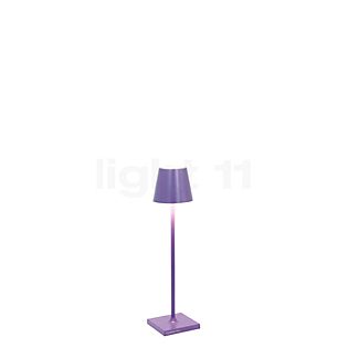 Zafferano Poldina Trådløs Lampe LED lilla - 27,5 cm