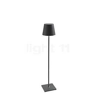 Zafferano Poldina XXL Lampe rechargeable LED gris foncé