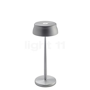 Zafferano Sister Lampe rechargeable LED aluminium - 33 cm