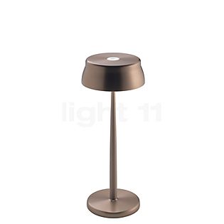 Zafferano Sister, lámpara recargable LED cobre - 33 cm