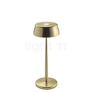 Zafferano Sister, lámpara recargable LED dorado - 33 cm