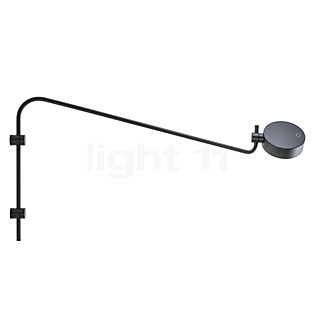 Zafferano Super O Applique LED pivotant noir mat