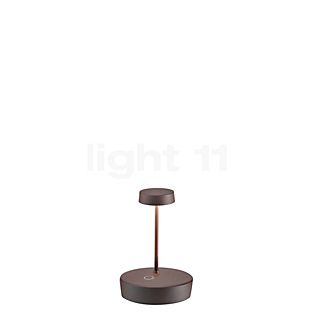 Zafferano Swap Lampe rechargeable LED marron - 15 cm , Vente d'entrepôt, neuf, emballage d'origine