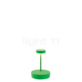 Zafferano Swap Lampe rechargeable LED vert - 15 cm