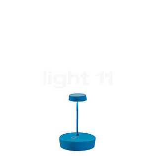 Zafferano Swap lámpara recargable LED azul - 15 cm