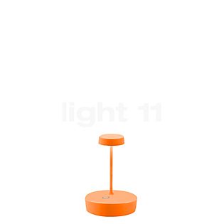 Zafferano Swap lámpara recargable LED naranja - 15 cm