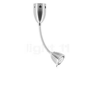 less 'n' more Athene A-BDL1 Wand-/Plafondlamp LED met stekker wit, hoofd aluminium , uitloopartikelen