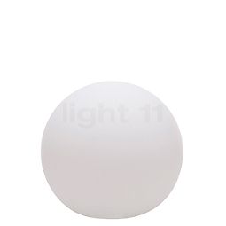  8 seasons design Shining Globe Bodemlamp wit - ø50 cm - incl. lichtbron