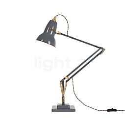  Anglepoise Original 1227 Brass Desk Lamp grey