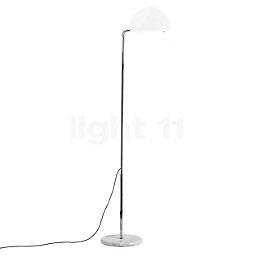  DCW Mezzaluna, lámpara de pie LED blanco