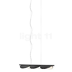  Flos Almendra Linear S3 Hanglamp LED 3-lichts antraciet