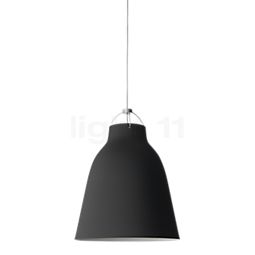  Fritz Hansen Caravaggio Hanglamp zwart mat/kabel grijs - 25,8 cm