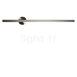  Lightswing Deckenschiene - 2-flammig Edelstahl - 110 cm