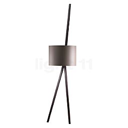  Maigrau Luca Lean Floor Lamp smoked oak - shade bronze grey , discontinued product