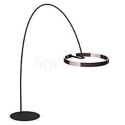  Occhio Mito Largo Arc Lamp LED head phantom/base black matt