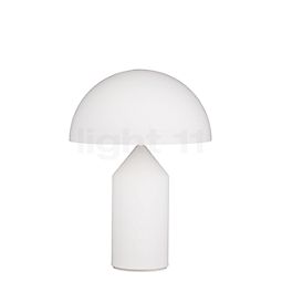  Oluce Atollo, lámpara de sobremesa opalino - ø38 cm - modelo 237