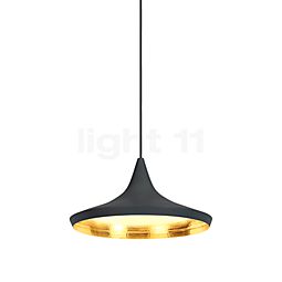  Tom Dixon Beat Wide Lampada a sospensione LED nero/ottone