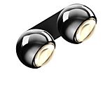 Occhio Io Giro Doppio Volt C, cabeza negra mate/florón negro mate - 3.000 K – Foco led — imagen 5