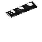 Wever & Ducré Strange Petit 3.0 empotrable Led negro mate - 2.700 K - 15° – Foco — imagen 2
