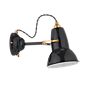 Anglepoise Original 1227 Brass Væglampe sort