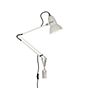 Anglepoise Original 1227 Væglampe med Vægholder hvid linned/grå kabel