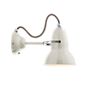 Anglepoise Original 1227 Wall Light white linen/grey cable