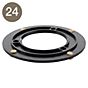 Artemide Spare Parts for Tizio 35 No. 24, base plate - black