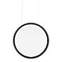 Artemide Discovery Vertical Sospensione LED noir - ø100 cm - Tunable white