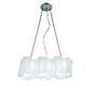 Artemide Logico Hanglamp 3 in Linea rook - 100 cm