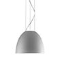 Artemide Nur, lámpara de suspensión LED gris aluminio
