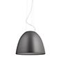Artemide Nur, lámpara de suspensión LED gris antracita